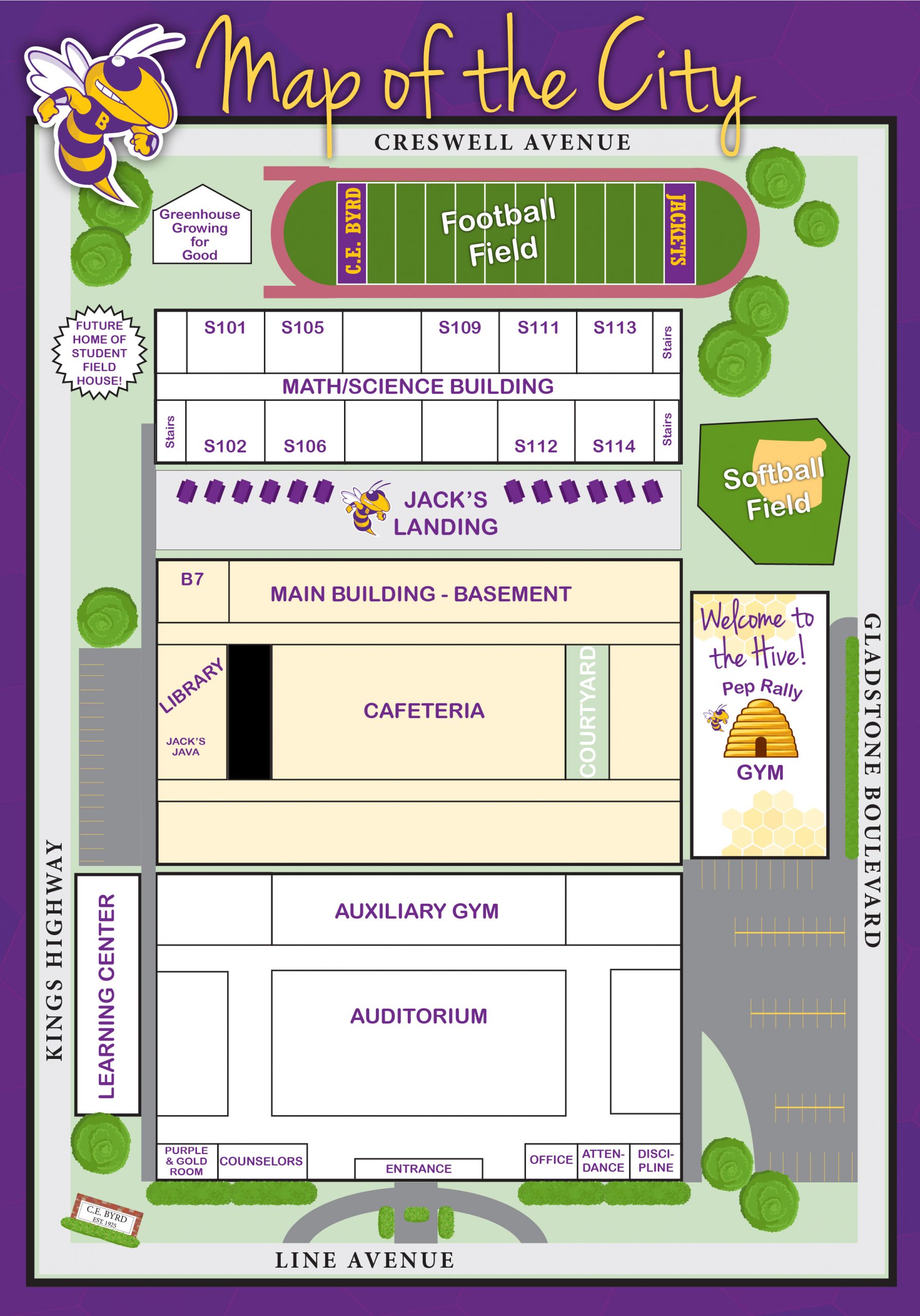 City of Byrd Map