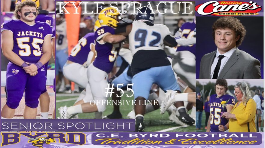 2022 Raising Cane’s Senior Spotlight – #55 Kyle Sprague | CE Byrd High