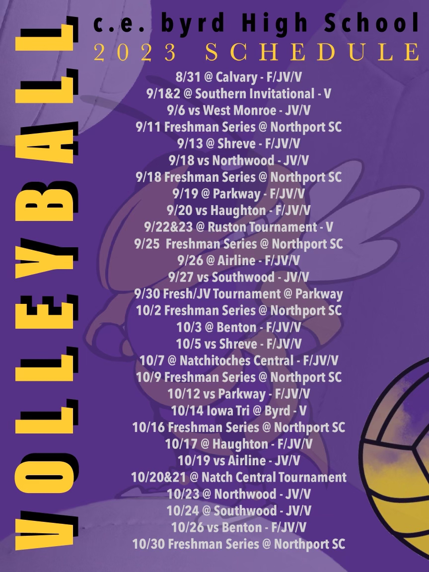 Volleyball Schedule 23 24 