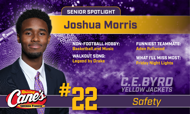 Featured image for βRaising Cane’s Senior Spotlight – No. 22 Joshua Morrisβ
