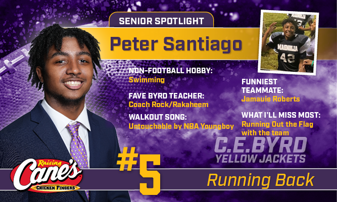 Featured image for βRaising Cane’s Senior Spotlight – No. 5 Peter Santiagoβ
